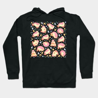 Pink Fairy Armadillo Black Hoodie